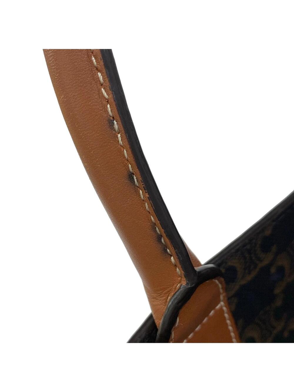 Celine Small Vertical Cabas Tan(Black #289340C98B - Picture 14 of 15